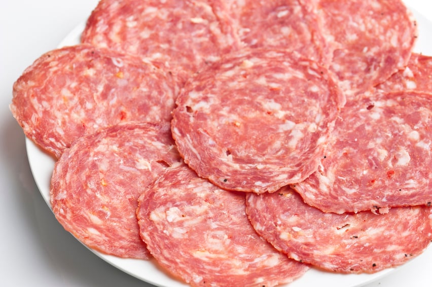 Sliced Italian Salami